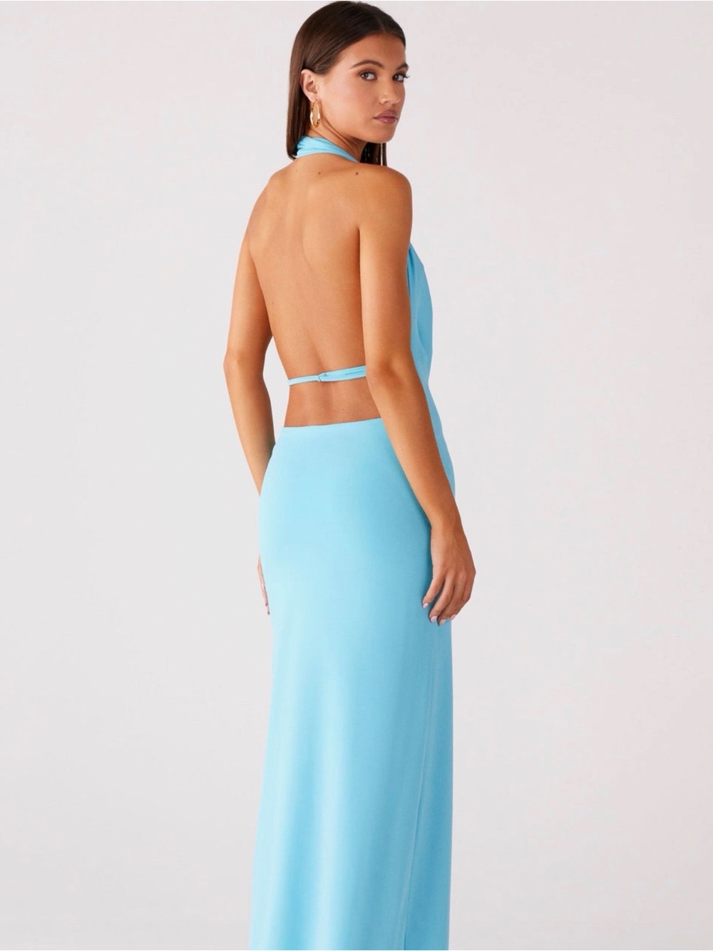 Peppermayo Driftwood cowl maxi dress NEW WITH TAGS size 0 - Picture 2 of 5